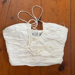 White Zara Top